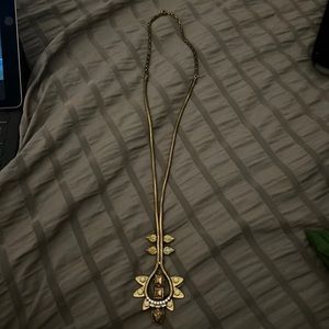 Stella and dot long statement necklace